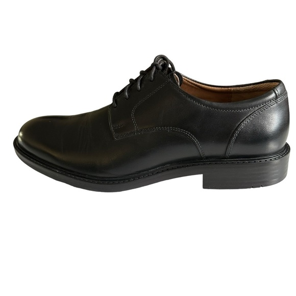 JOHNSTON & MURPHY CARLSON BLACK PLAIN-TOE DERBY OXFORDS SIZE 11.5 main image 9